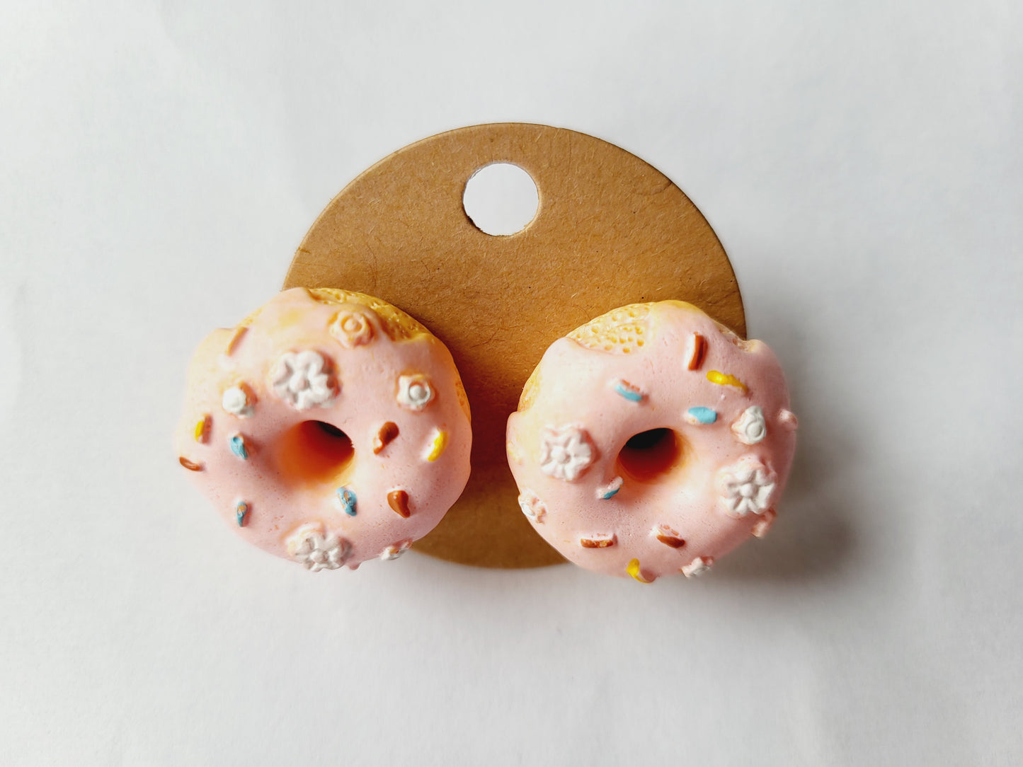 Boucles d'oreilles beignes