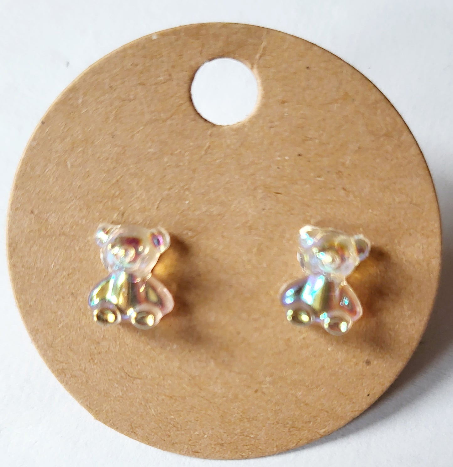 Boucle d'oreille ourson