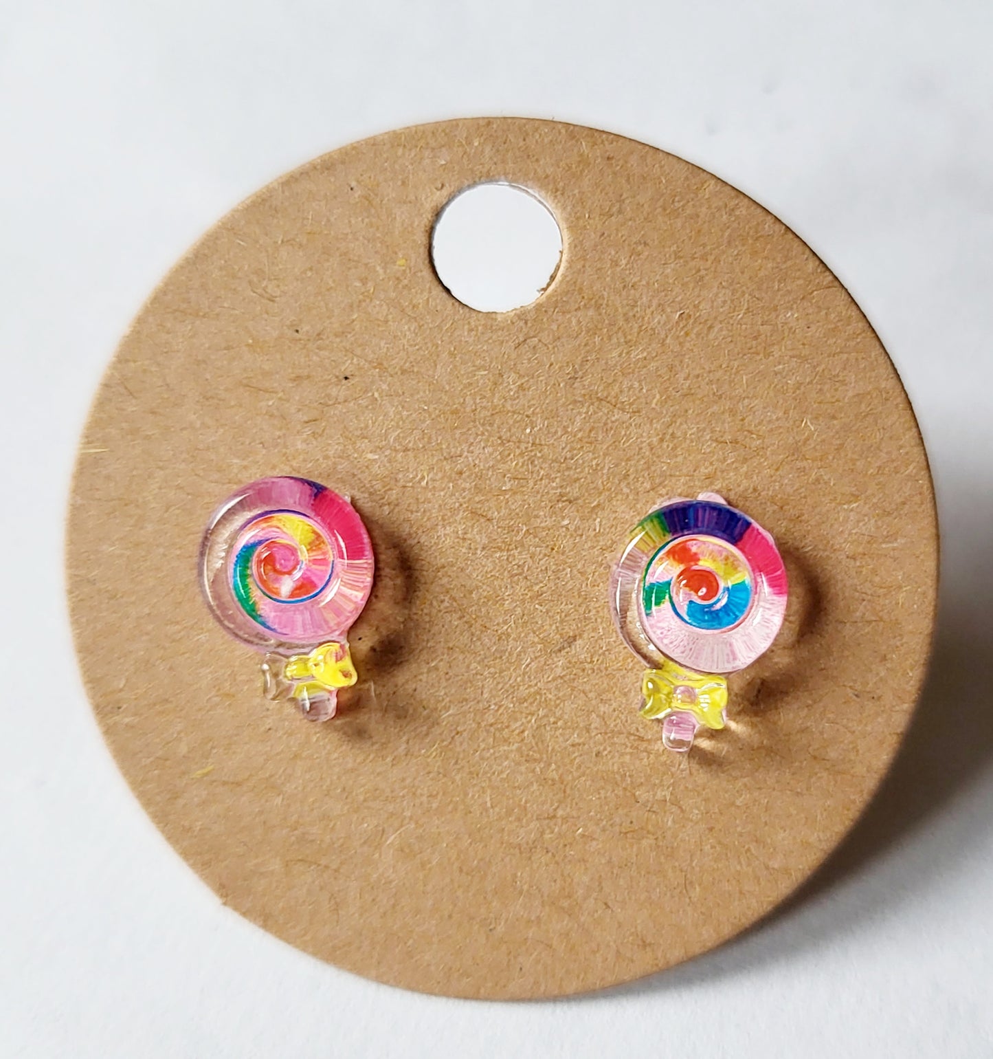 Boucle d'oreille mini sucette