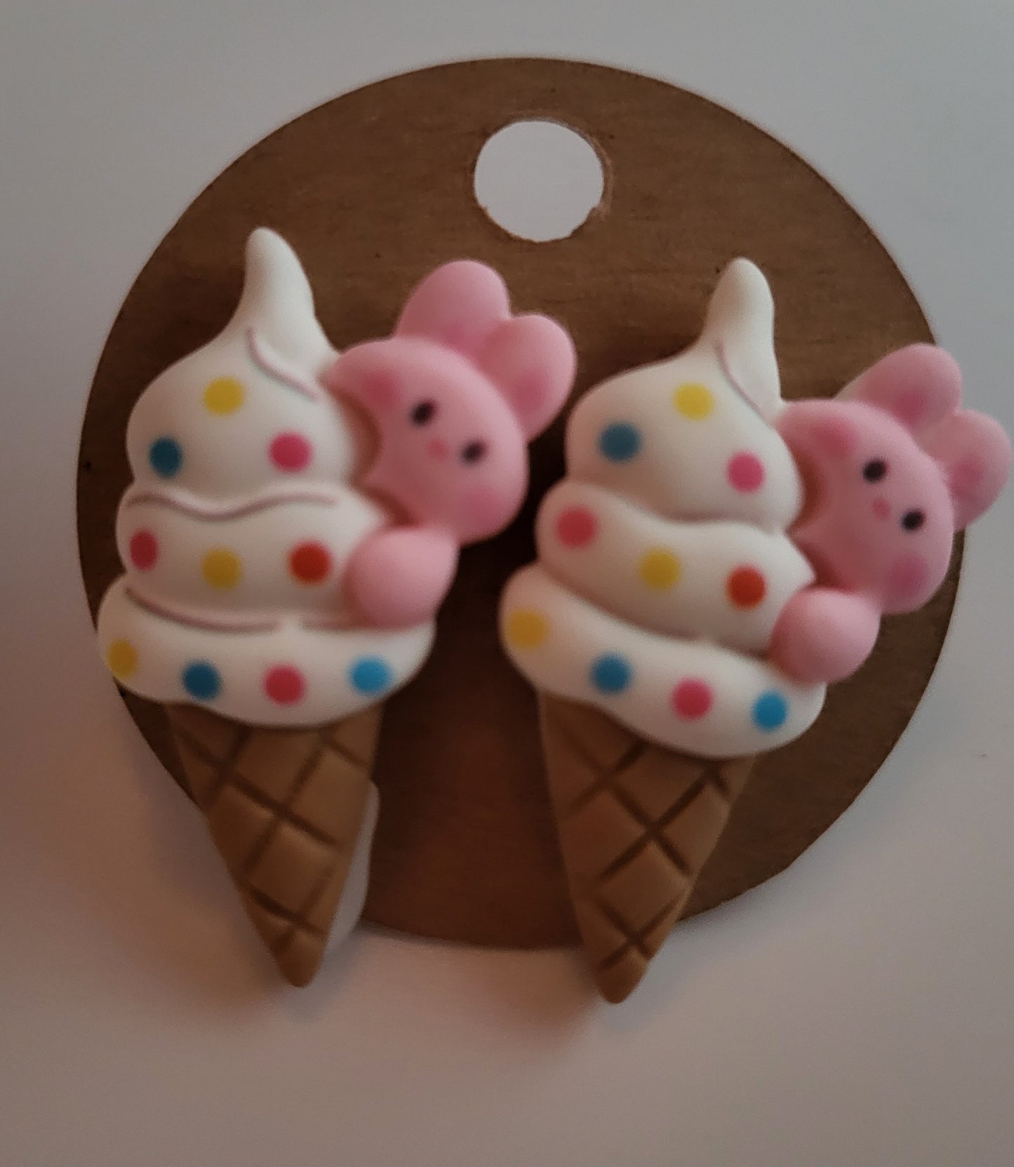 Boucles d'oreilles Cornet