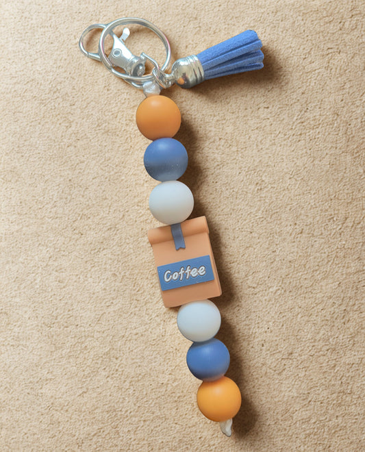 Porte-clés sac de café