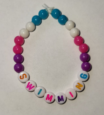 Bracelet élastique "swimming"