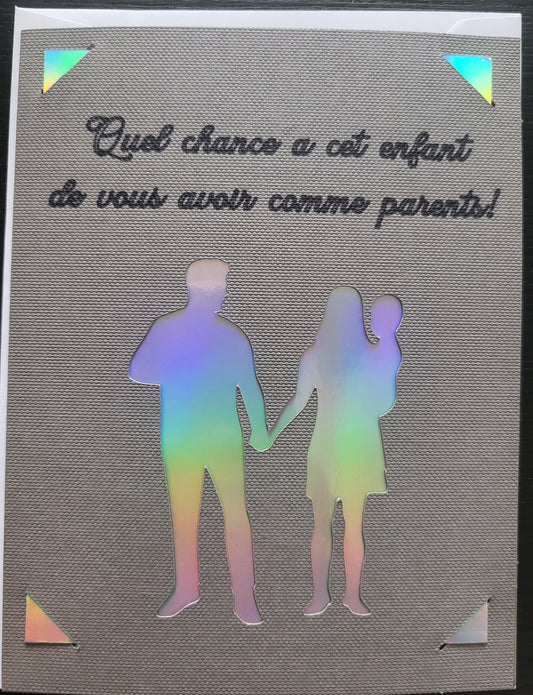 Carte de souhaits - Famille