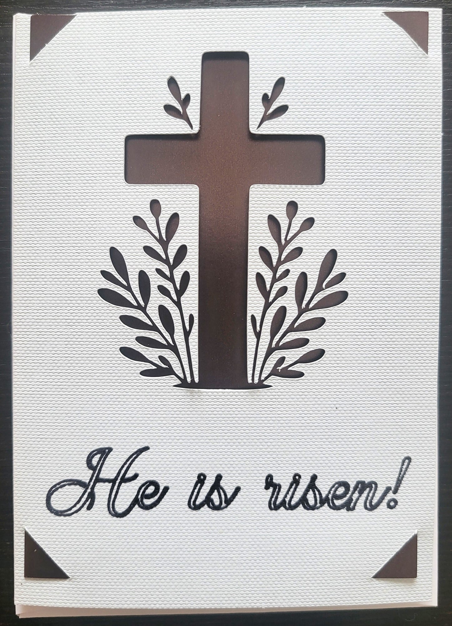 Carte de souhaits fait à la main - Pâques