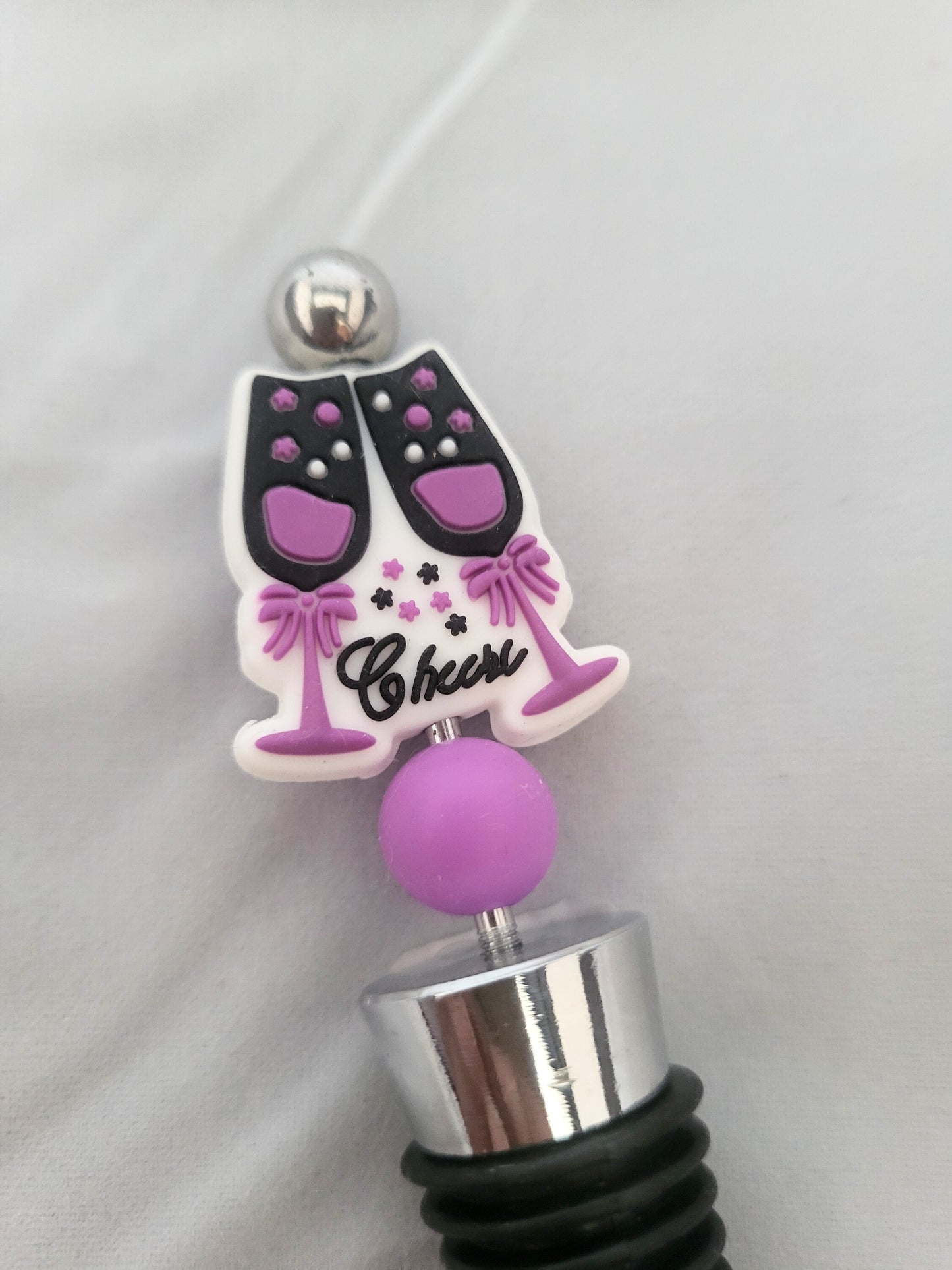 💎 Bouchon décoratif pour bouteille de vin