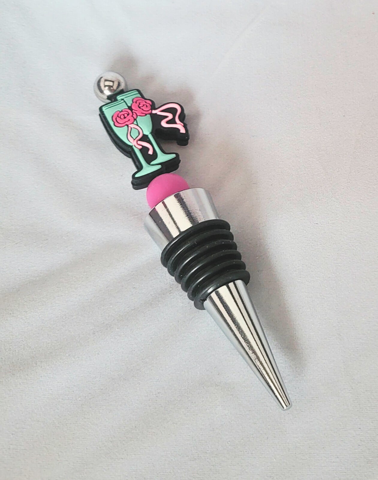 💎 Bouchon décoratif pour bouteille de vin