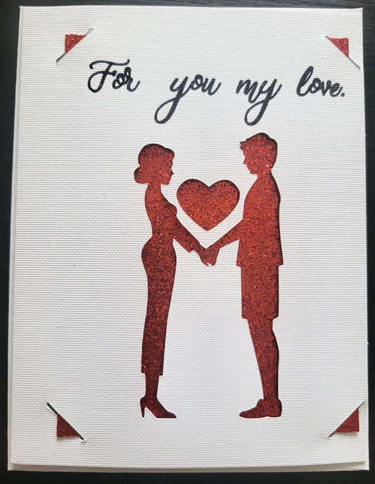 Carte de souhaits - For you my Love